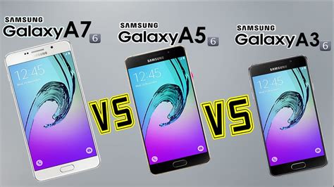 Samsung Galaxy A7 vs A5 vs A3 (2016) 